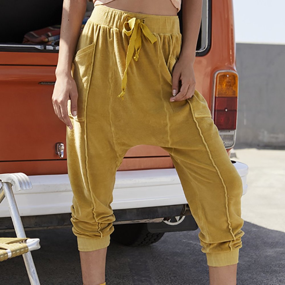 In the Slick of It Harem Pants